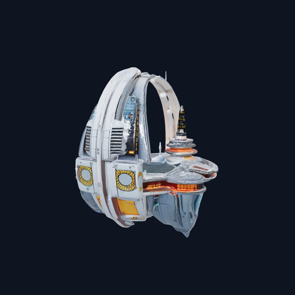 Futuristic Cityscape Sphere Model Pack